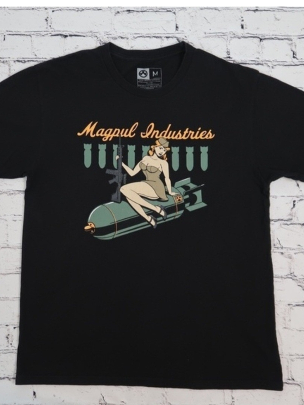 Magpul Industries Corporation Black Short Sleeve Graphic Tee Size XL